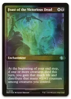 Feast of the Victorious Dead (Foil Etched) #130 NM March of the Machine - Image 1
