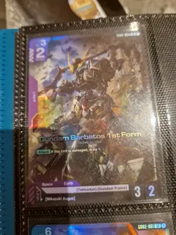 Gundam Barbatos 1st Form - GD02-054 LR Gundam TCG Card Game Dual Impact English - Image 2