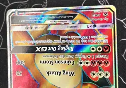 FULL ART Charizard GX ULTRA RARE Black Star Promo SM60 Pokemon TCG Holo Foil - Image 4