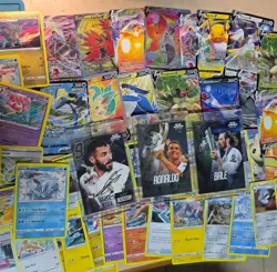 Pokemon Cards Lot 80 Foil Holos Mixed Delta Specie + 3 Signature Real Madrid - Image 2