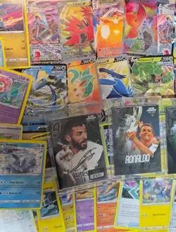 Pokemon Cards Lot 80 Foil Holos Mixed Delta Specie + 3 Signature Real Madrid - Image 5