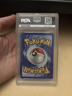 Pokemon TCG Gym Heroes Rocket's Moltres 12/132 Unlimited Holo Rare PSA 7 NM 🔥 - Image 2