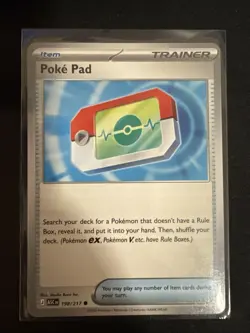 Ascended Heroes Poke Pad 198/217 (Ready to Ship) Pokemon Trainer Item - Image 1