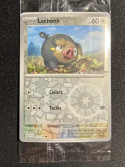 Lechonk - 155/198 [Pokemon Center] Stamped Promo Sealed - Pokemon TCG 2023 - Image 1