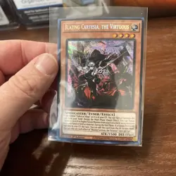 Blazing Cartesia, the Virtuous MP23-EN162 Prismatic Secret Rare 1st Ed Yu-Gi-Oh! - Image 1
