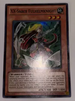 Yu-Gi-Oh - XX-SABER FULHELMKNIGHT - XSPU-EN001 - Super - NM/M W3 - Image 1