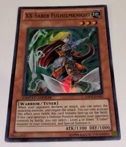 Yu-Gi-Oh - XX-SABER FULHELMKNIGHT - XSPU-EN001 - Super - NM/M W3 - Image 4