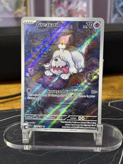 Pokemon Greavard Illustration Rare SV01: Scarlet & Violet Base Set 214/198 NM - Image 1