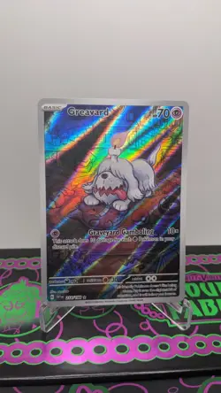 Greavard 214/198 NM Holo Illustration Rare Scarlet & Violet Base Set Pokemon TCG - Image 1