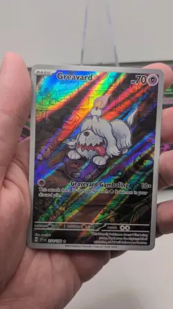 Greavard 214/198 NM Holo Illustration Rare Scarlet & Violet Base Set Pokemon TCG - Image 3
