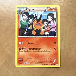 Pignite 26/113 Legendary Treasures Non-Holo Uncommon Pokemon Card TCG - Image 1