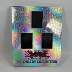 Yu-Gi-Oh! Legendary Collection 1 & 2 Empty Binders Only - Vintage Silver Foil - Image 1