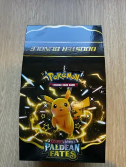 Pokemon TCG - Paldean Fates Booster Bundle Display Box - EMPTY BOX NO CARDS - Image 2