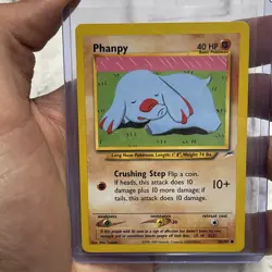 Pokemon Card - Neo Destiny 76/105 - PHANPY (common) - NM/MT Vintage Vtg Nintendo - Image 1