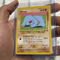 Pokemon Card - Neo Destiny 76/105 - PHANPY (common) - NM/MT Vintage Vtg Nintendo - Image 2
