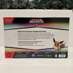 Pokemon TCG SV8.5 Prismatic Evolutions Accessory Pouch Special Collection Sealed - Image 2
