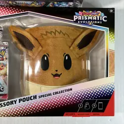 Pokemon Prismatic Evolutions Accessory Pouch Collection & Surprise Box NEW LOT - Image 3