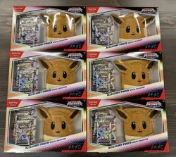 Pokemon Prismatic Evolutions Accessory Pouch Special Collection CASE (6 Boxes) - Image 1