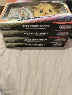 Pokemon TCG: Prismatic Evolutions Accessory Pouch Brand New & Sealed ✅ - Image 1
