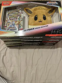 Pokemon TCG: Prismatic Evolutions Accessory Pouch Brand New & Sealed ✅ - Image 2