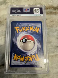 Pokemon Fossil 1st Edition Geodude PSA 10 - Image 2