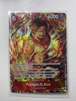 Portgas.D.Ace (Illustration Box Vol.5) ST15-005 One Piece Promotion Card Foil - Image 1