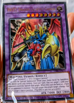 VWXYZ-Dragon Catapult Cannon LART-EN032 Sealed YuGiOh Lost Art Promo Card - Image 1