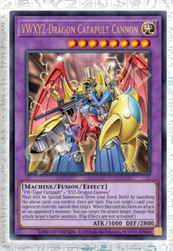 VWXYZ-Dragon Catapult Cannon LART-EN032 Sealed YuGiOh Lost Art Promo Card - Image 5