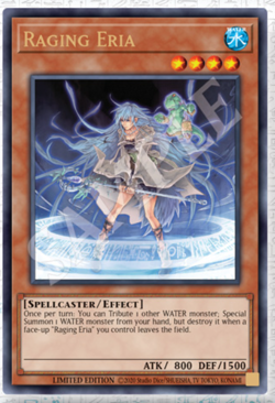 Raging Eria (Ultra) LART-EN031 Sealed YuGiOh Lost Art Promo Card Limited Edition - Image 5
