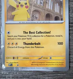 Pikachu at the Museum Black Star Promo Card (oversized) - 2026 UK Sealed Pack - Image 3