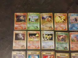 Lot Of 18 Japanese Pokemon Cards Gym 2 Challenge Pre-owned - Image 2