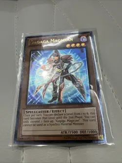 Yugioh Card TCG Gagaga Magician ZTIN-ENV01 Ultimate Rare Holo Limited Edition - Image 1