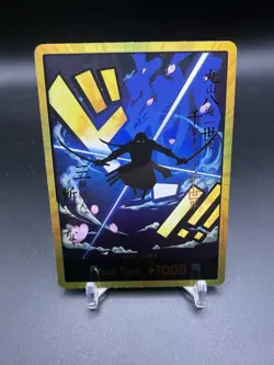 One Piece TCG DON!! Card Gold Zoro Premium Booster The Best Gold Foil NM/M - Image 1