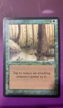 MTG Singing Tree Legends English Rare. - Image 1