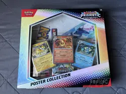 Pokemon Scarlet & Violet Prismatic Evolutions Poster Collection TCG Cards New - Image 1