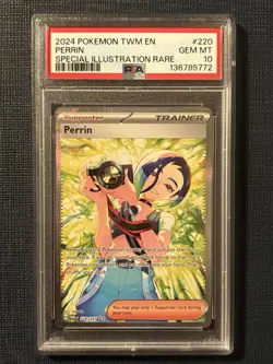 Pokemon Perrin Twilight Masquerade Special Illustration Rare #220 PSA 10 - Image 1