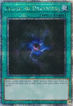 Yugioh! Allure of Darkness - RA03-EN055 - Quarter Century Secret Rare - 1st Edit - Image 1