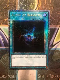 *** ALLURE OF DARKNESS *** QUARTER CENTURY SECRET RARE RA03-EN055 (NM) YUGIOH! - Image 1