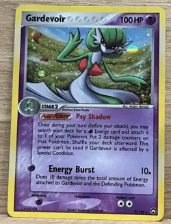 Pokemon TCG Gardevoir EX Power Keepers 9/108 Regular Holo Rare - Image 1