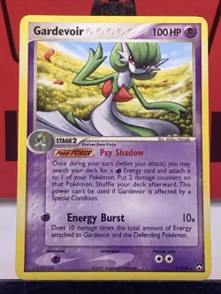 Gardevoir 9/108 Power Keepers Pokemon TCG Regular Rare 2007 LP - Image 3