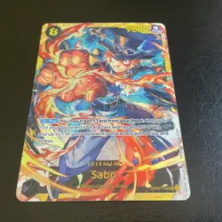 Sabo OP07-118 SEC Alt Art One Piece TCG (500 Years in the Future set) English NM - Image 1
