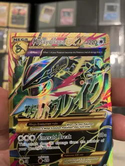 M Rayquaza EX Shiny Full Art Holo Card 98/98 XY-Ancient Origins 2015 NM+ - Image 2
