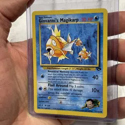 Giovanni's Magikarp 73/132 Gym Challenge Common Pokemon Card NM/MT Pokemon WOTC - Image 2