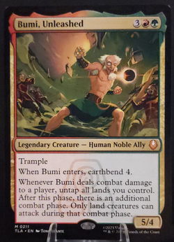 Bumi, Unleashed 211 Mythic - MTG - Avatar: The Last Airbender (NM) - Image 1
