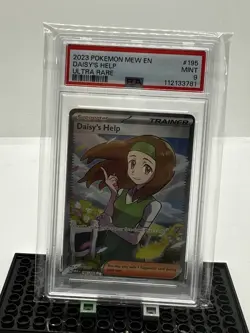 2023 Pokemon Mew EN Daisy’s Help Ultra Rare Full Art PSA - Image 1