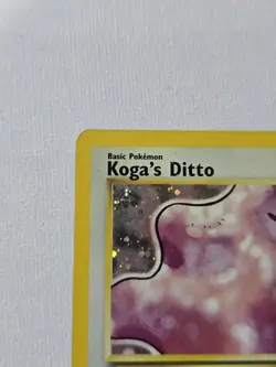 Pokemon TCG Koga's Ditto Gym Challenge 10 Holo - Image 4