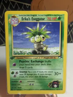 ERIKA’S EXEGGUTOR - 1st Edition Gym Heroes - 44/132 - Uncommon - Pokemon - LP - Image 1