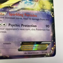 Pokemon TCG Cresselia-EX Boundaries Crossed 67/149 Holo Holo Rare EX NM - Image 4
