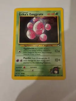 Erika's Exeggcute 77/132 Pokemon TCG Gym Heroes Unlimited LP - Image 1