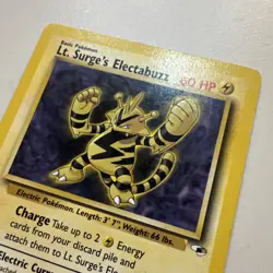 Pokemon TCG Lt. Surge's Electabuzz Gym Heroes 27/132 Unlimited Rare - Image 2